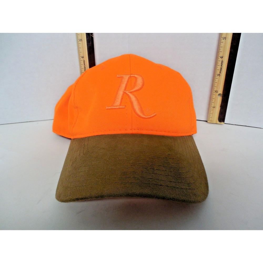 Remington Neon Orange with Suede Bill Adjustable Hunter's Cap One Size